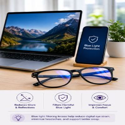 Computer Glasses & Blue Light Filtering Lenses